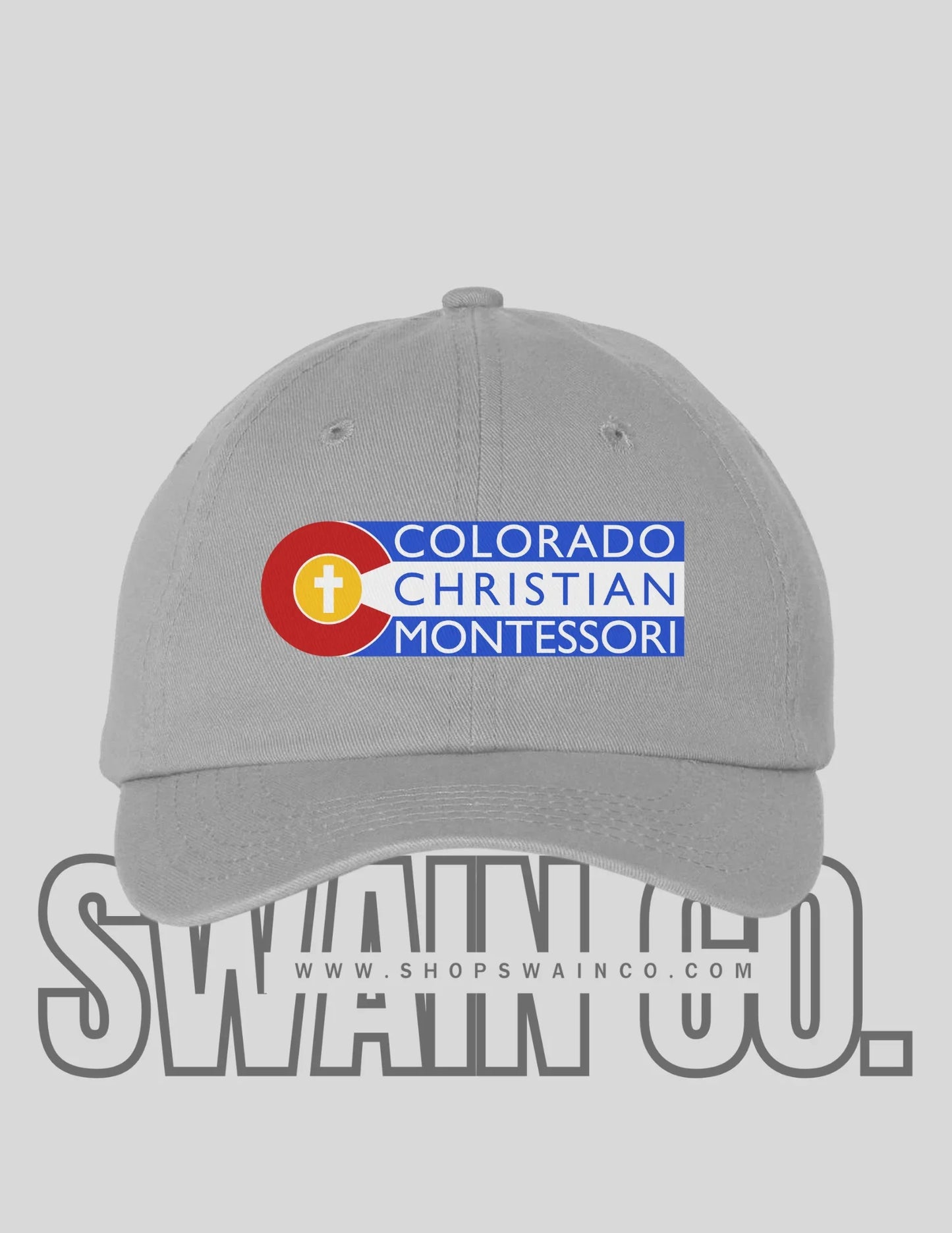 Colorado Christian Montessori Logo Baseball Cap