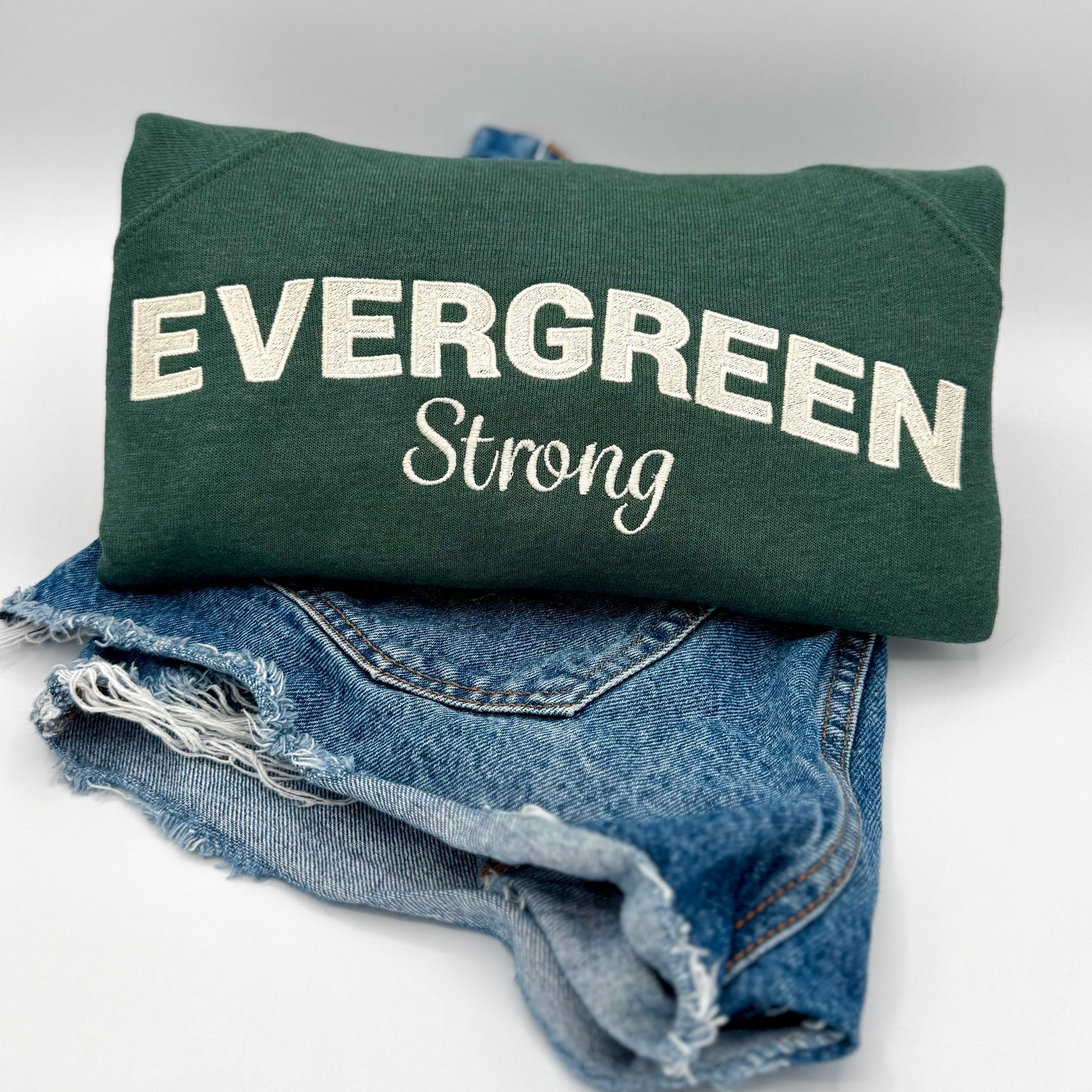 Evergreen Strong Crewneck Sweatshirt