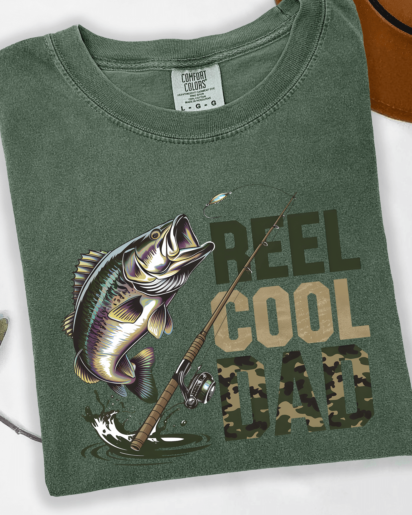 Reel Cool Dad Fishing Shirt – Funny Dad T-Shirt, Gift for Fisherman Dad, Father’s Day Gift, Lake Life Tee, Cool Dad Graphic Tee