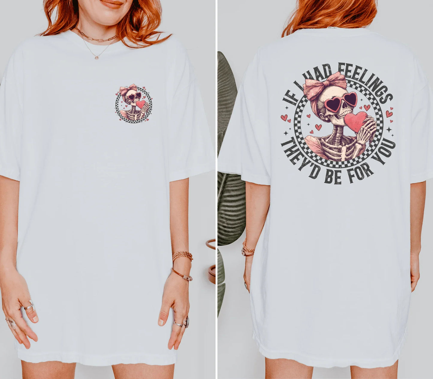 If I Had Feelings, They’d Be For You! Valentines Day Graphic Tee - Swain Co. Designs & Apparel