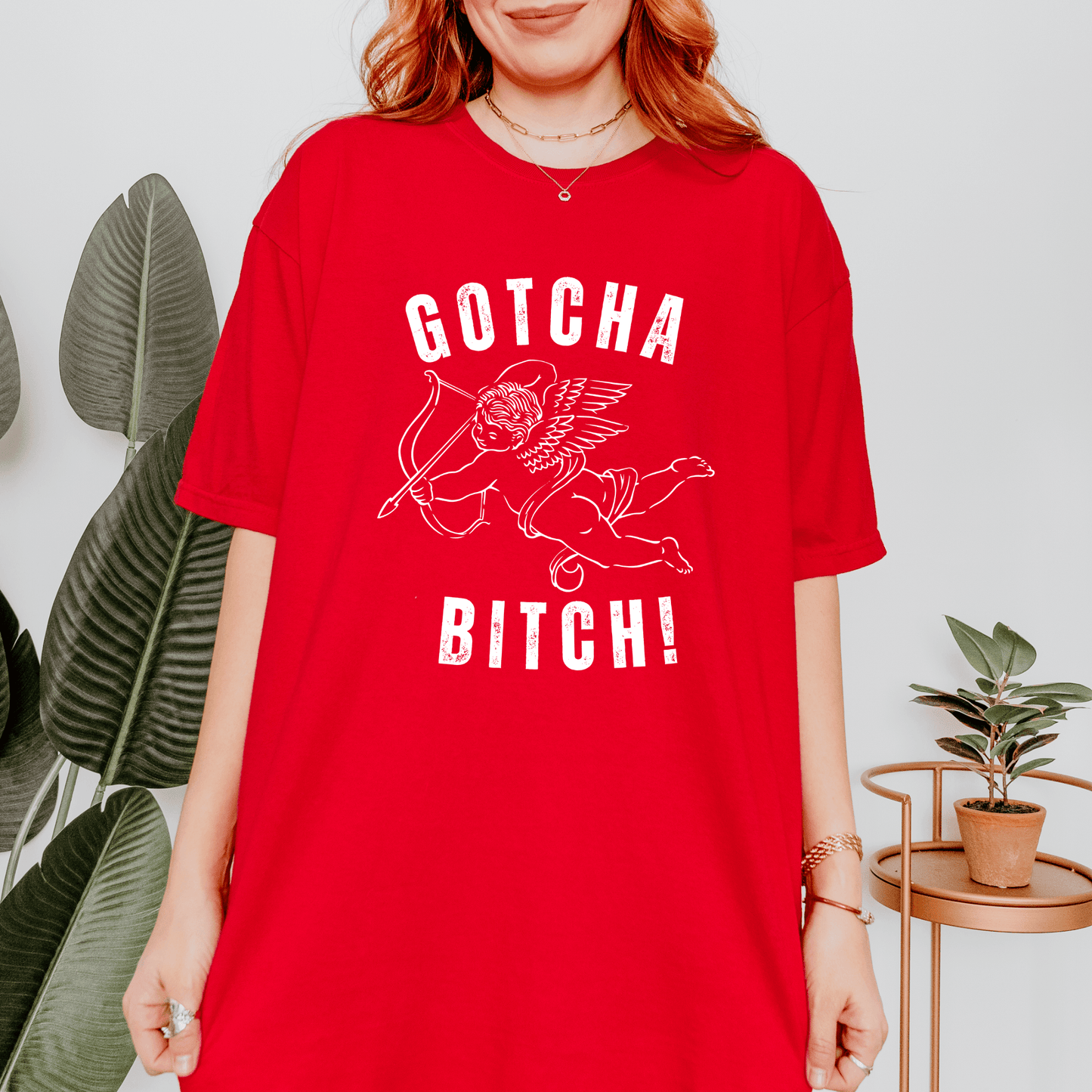 Gotcha B!t&h Cupid Valentine’s Day Tee - Swain Co. Designs & Apparel