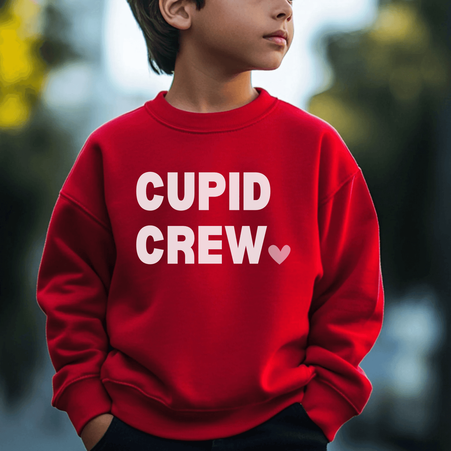 Cupid Crew ♥️ Toddler & Child Sweatshirt - Swain Co. Designs & Apparel