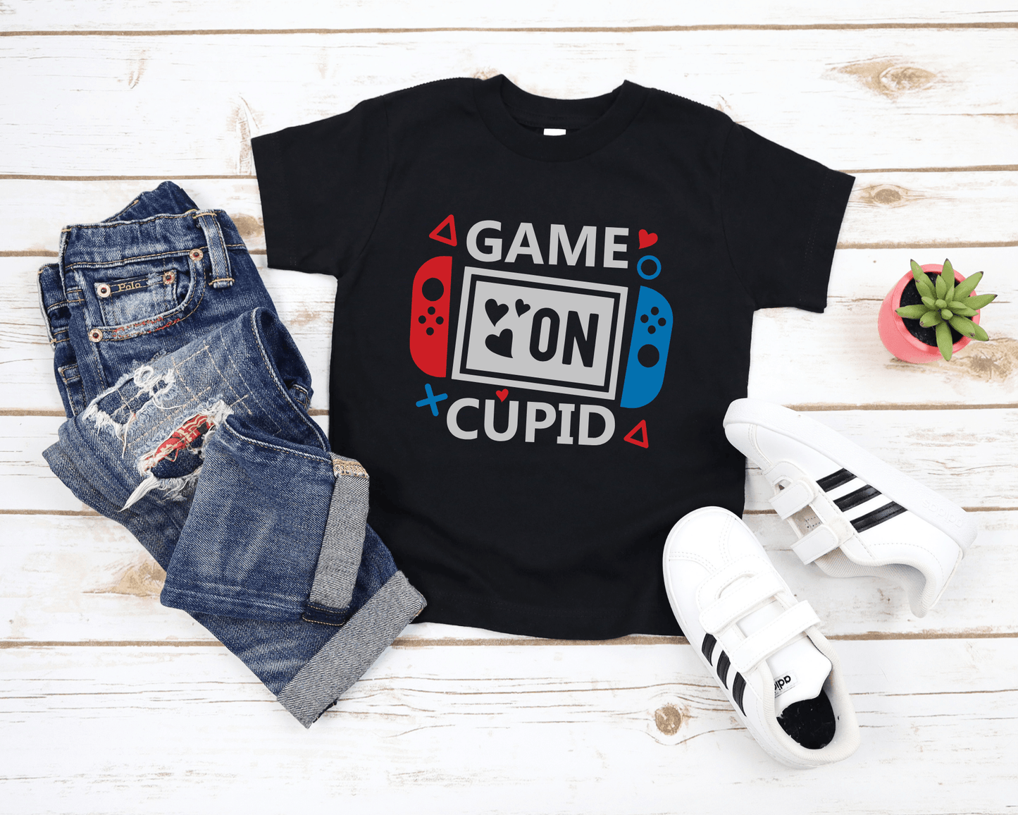 Game On Cupid Valentine’s T-Shirt