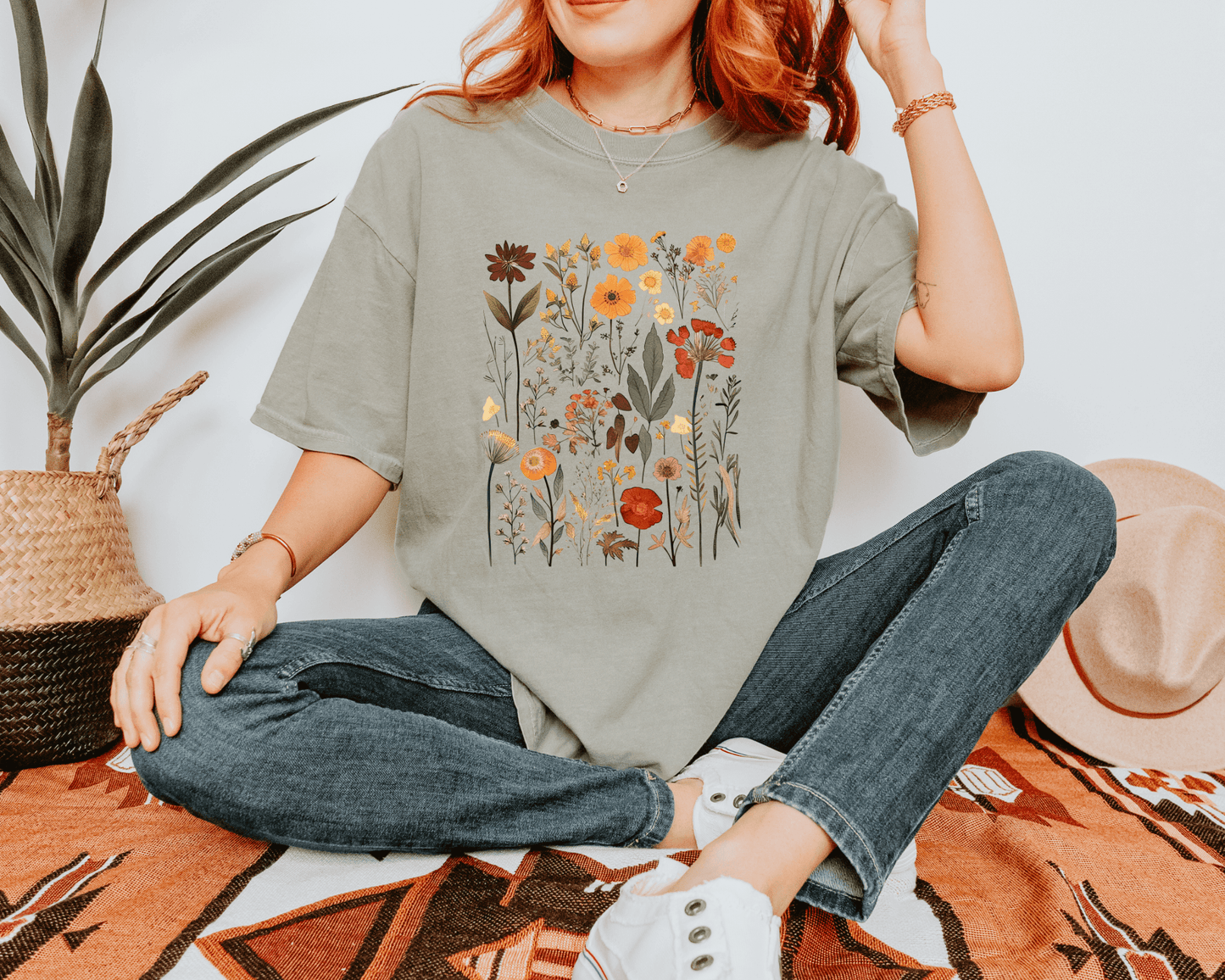 Pressed Flower Graphic Tee