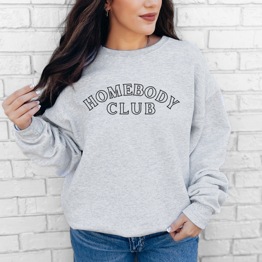 Homebody Club Crewneck Sweatshirt - Swain Co. Designs & Apparel