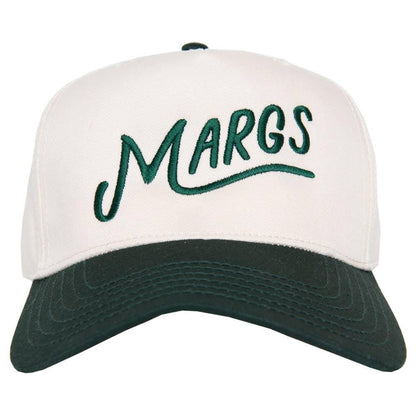 Margs Two-Tone Trucker Hat | Embroidered Margarita Hat | Retro Summer Baseball Cap | Beach Bachelorette Party Hat | Cute Vacation Hat
