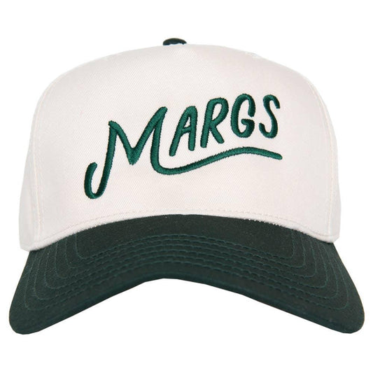Margs Two-Tone Trucker Hat | Embroidered Margarita Hat | Retro Summer Baseball Cap | Beach Bachelorette Party Hat | Cute Vacation Hat