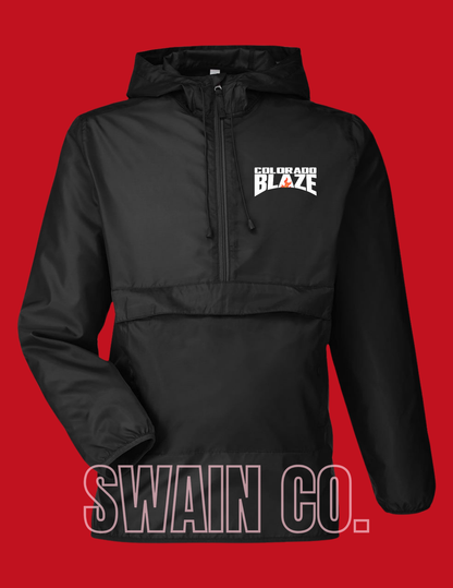 Colorado Blaze Softball Embroidered Packable Anorak Jacket