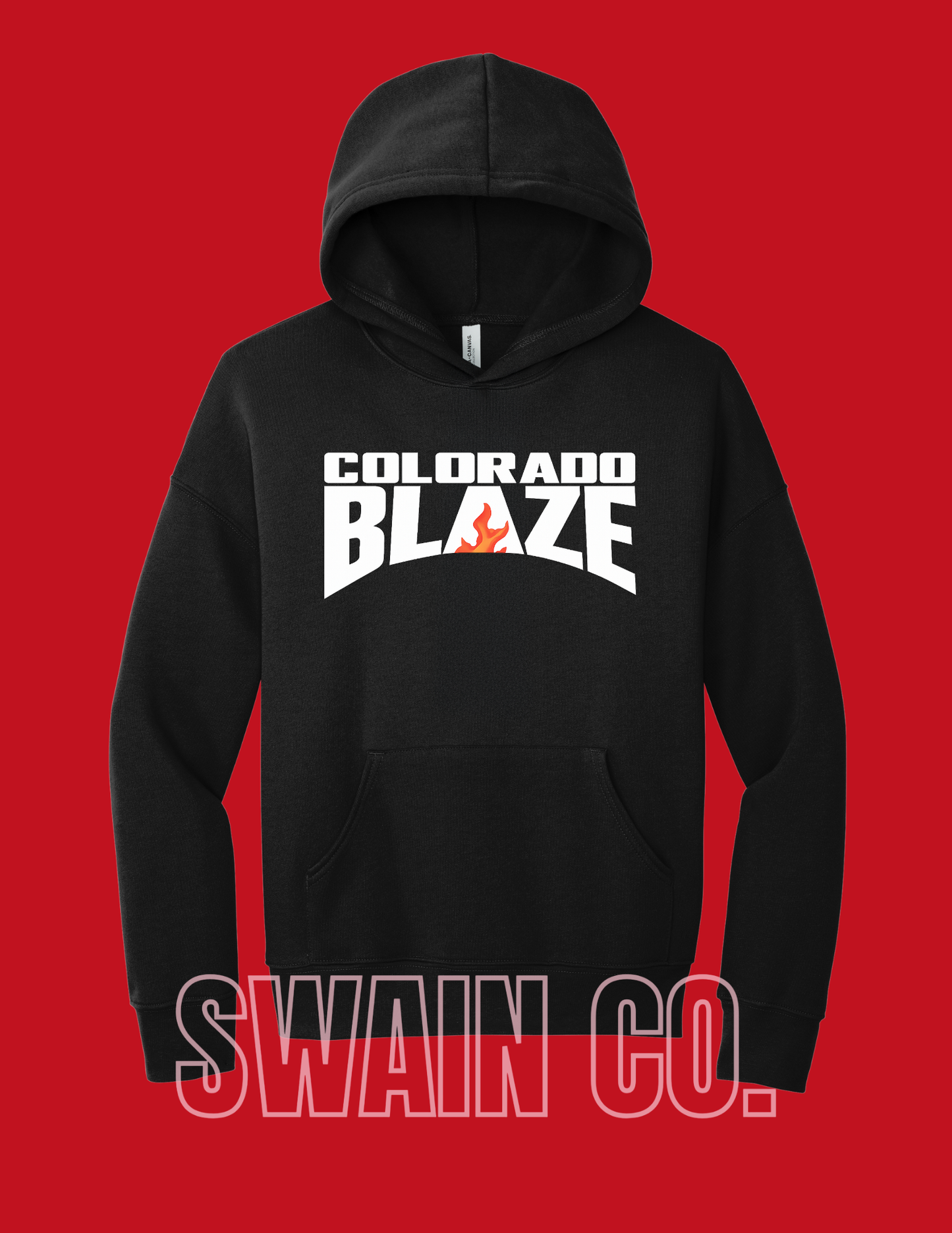 Colorado Blaze Softball Printed Hoodie
