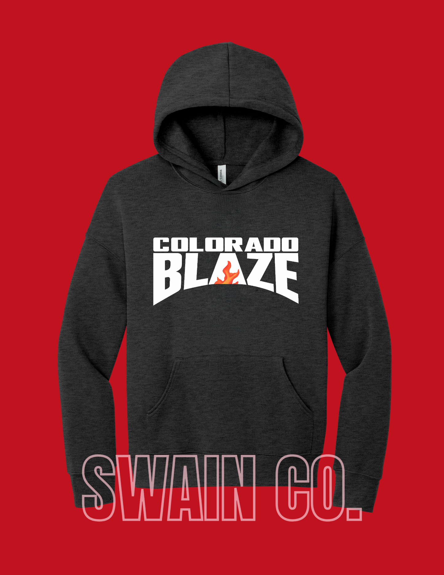 Colorado Blaze Softball Printed Hoodie