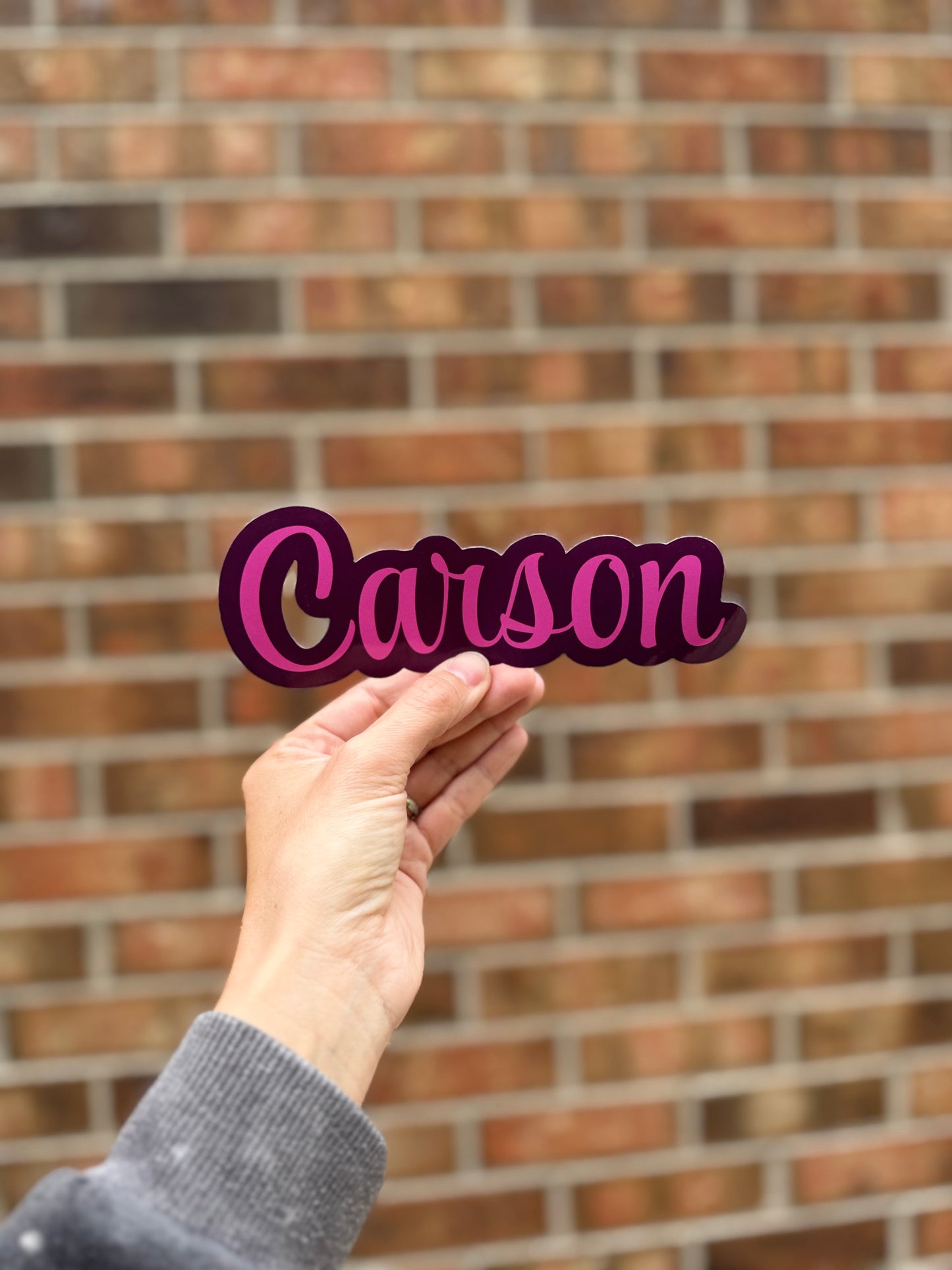 Personalized Sticker or Magnet – Custom Name, Phrase, or Design | Perfect Gift, Laptop Sticker, Fridge Magnet, Party Favor