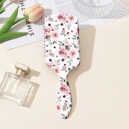 Large Detangle Paddle Hair Brush Comb – Floral | Optional Personalization | Perfect for Daily Use or Gifting