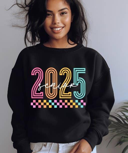 Senior 2025 Tee or Crewneck Sweatshirt - Swain Co. Designs & Apparel