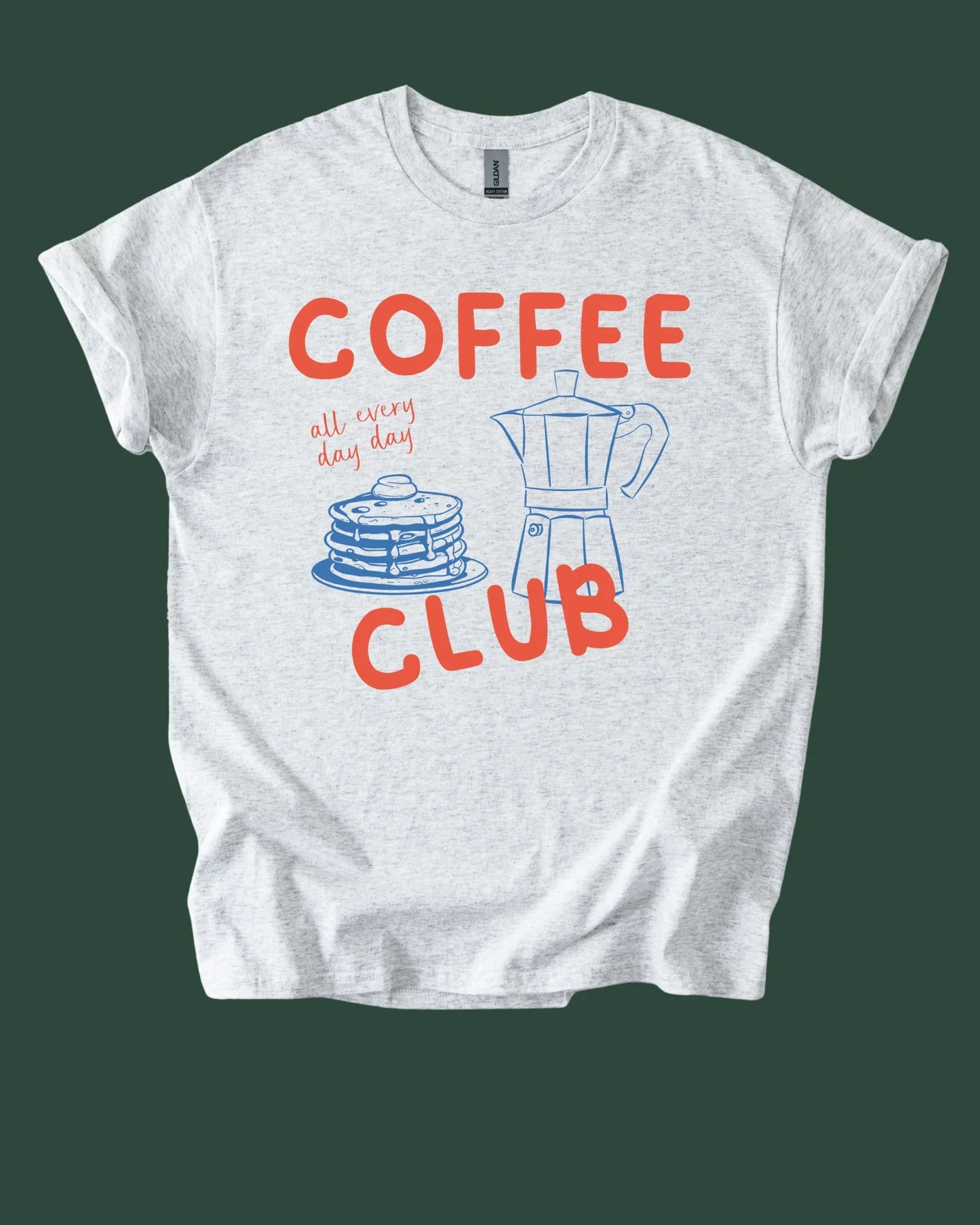 Coffee Club Shirt, Minimalist Line Art T-Shirt, Aesthetic Coffee Tee, Latte Lover Shirt, Neutral Graphic Tee, Cozy Coffee Gift for Her