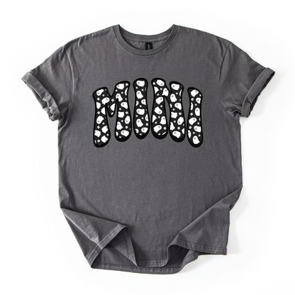 Mama & Mini Halloween Ghost Matching Shirts | Spooky Season Mommy & Me Graphic Tee
