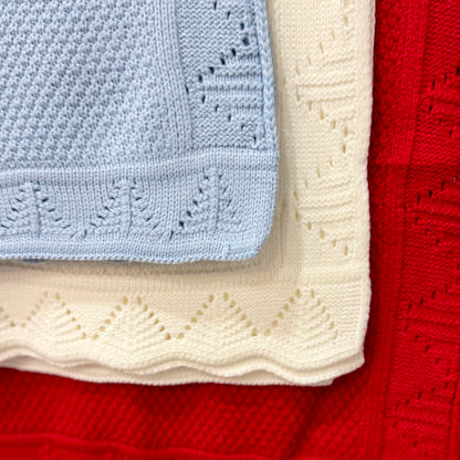 Custom Embroidered Baby Blanket | Personalized Knit Name Blanket | Baby Shower Gift | Newborn Keepsake | Custom Name Blanket | Baptism Gift