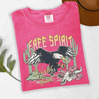 Free Spirit World Tour Vintage Inspired Band Tee