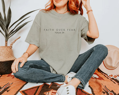Faith Over Fear  Tee - Swain Co. Designs & Apparel