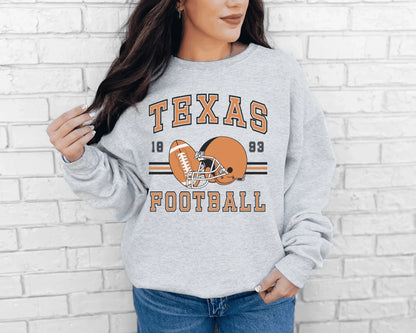 Vintage Inspired Football Crewneck Sweatshirt - Swain Co. Designs & Apparel