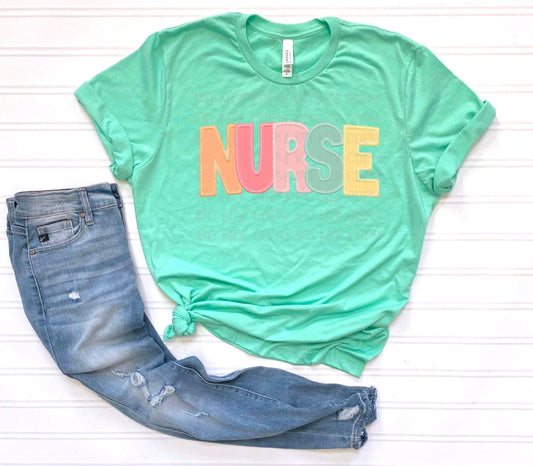 Nurse Tee or Crewneck Sweatshirt - Swain Co. Designs & Apparel