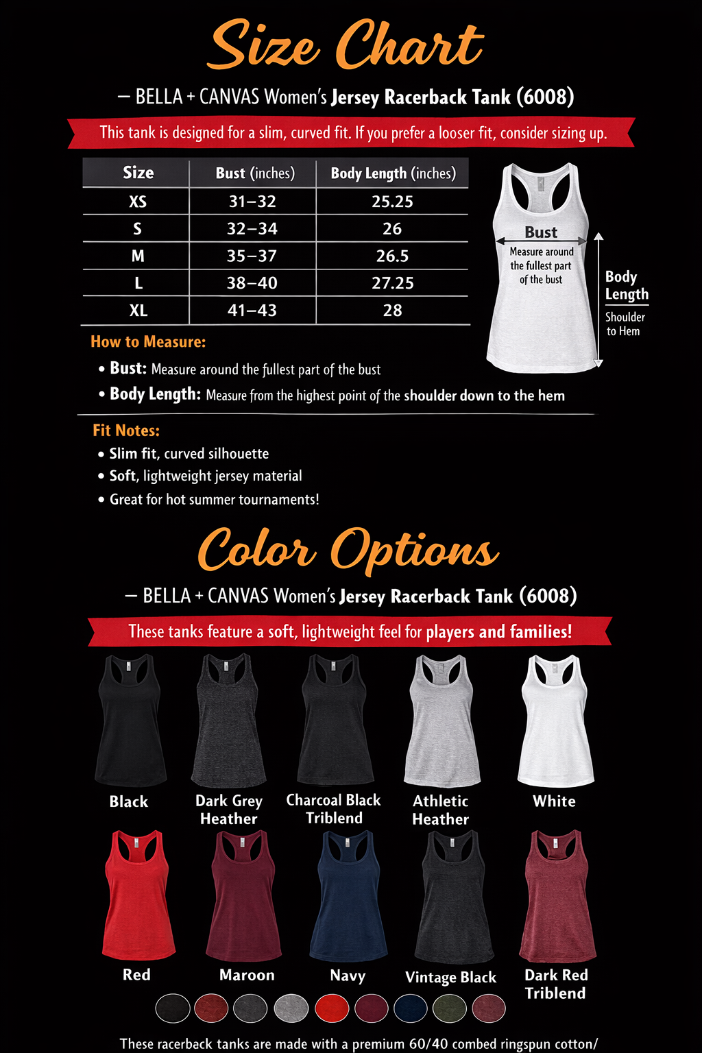 Colorado Blaze Softball Printed Racerback Tank