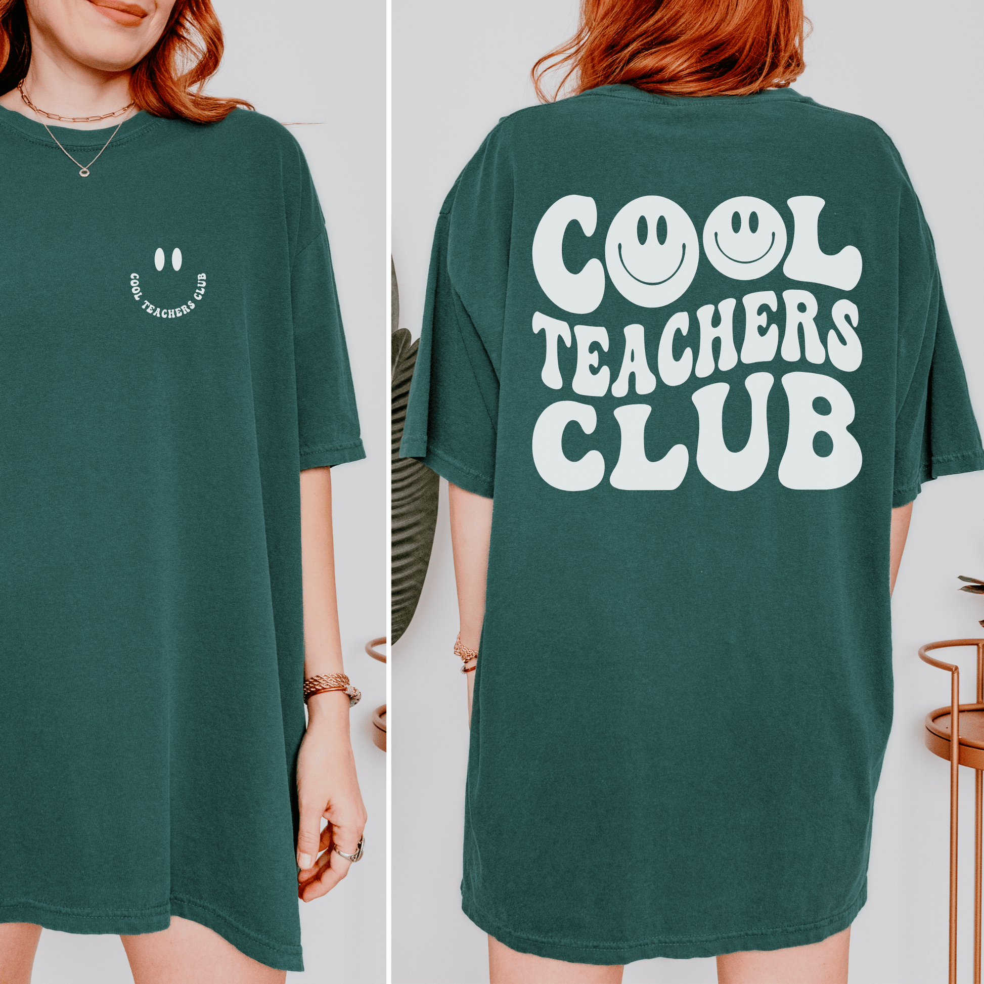 Cool Teacher Club Tee or Crewneck Sweatshirt - Swain Co. Designs & Apparel