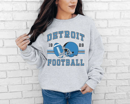 Vintage Inspired Football Crewneck Sweatshirt - Swain Co. Designs & Apparel