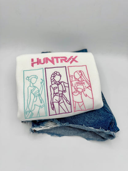 KPop Embroidered Sweatshirt | Aesthetic Kids Pop Crewneck