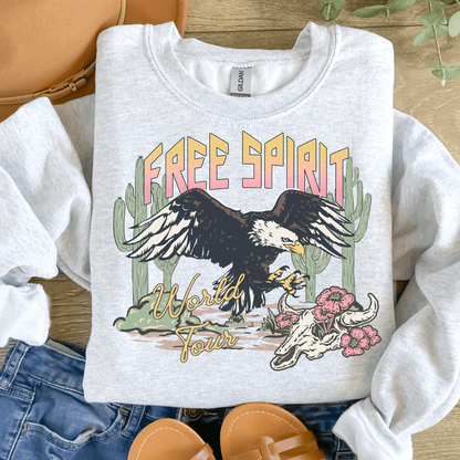 Free Spirit World Tour Vintage Inspired Band Tee