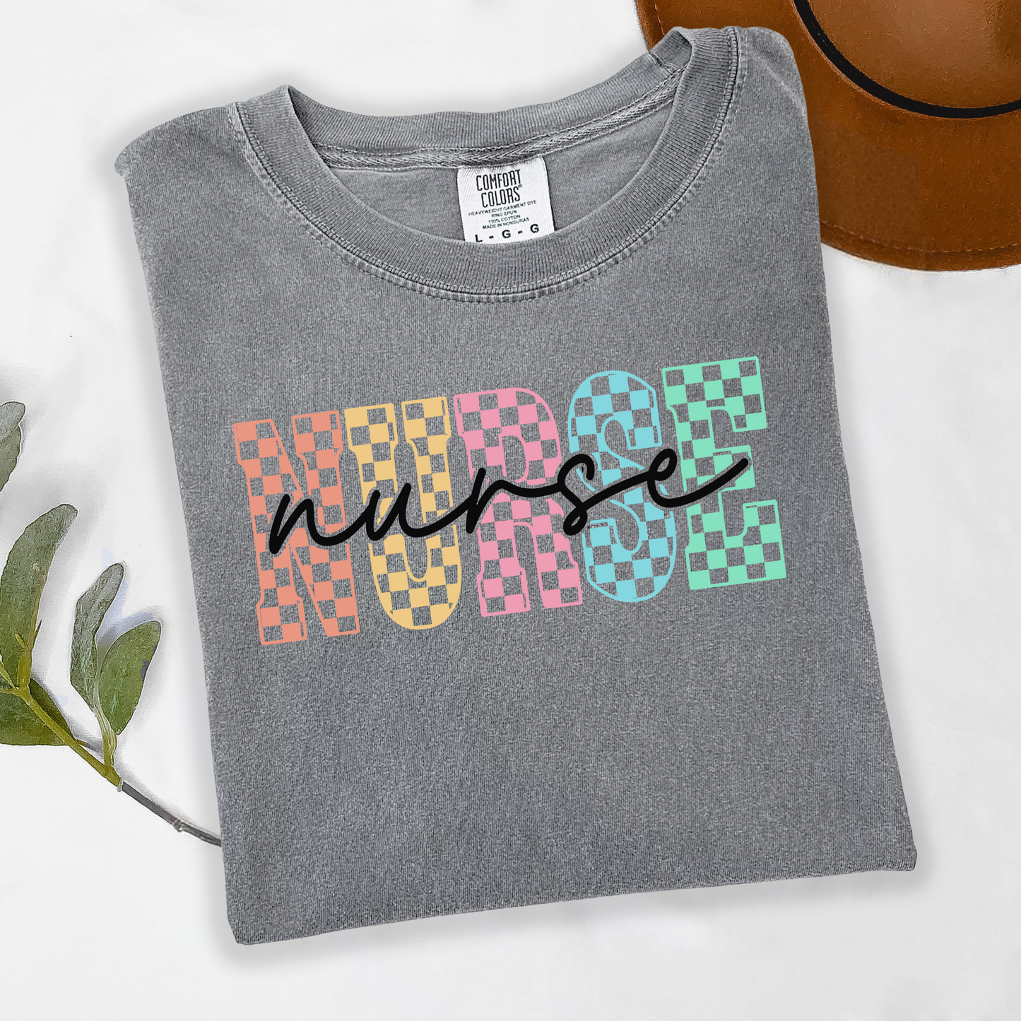 Neon Nurse Graphic T-Shirt | Cute Nurse Shirt | RN, LPN, CNA Gift | Unisex Fit Nurse Tee
