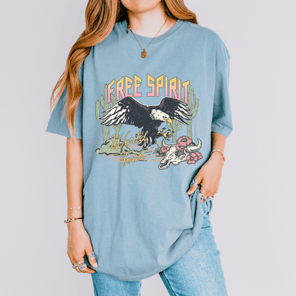 Free Spirit World Tour Vintage Inspired Band Tee