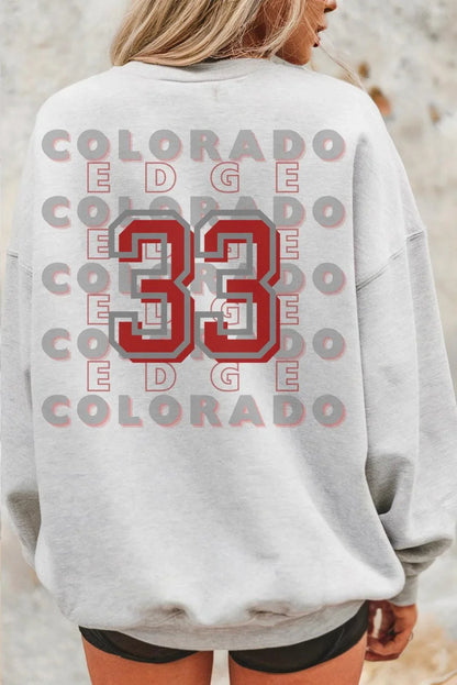 Custom Team Front/Back T-Shirt | Personalized Sports Team Spirit Shirt | Football, Soocer, Lacrosse, Baseball, Dance Mom Crewneck