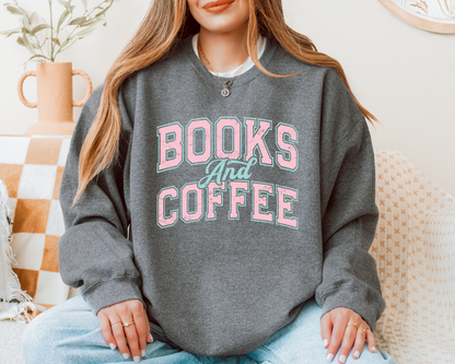 Dark grat sweatshirt for book lovers