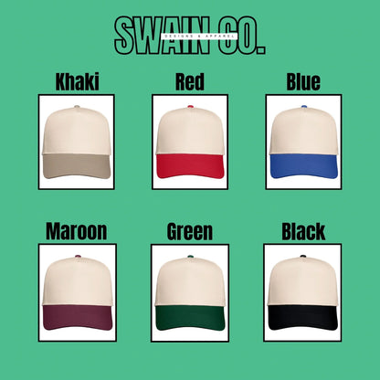 EDGE Personalized Embroidered 3D Puff Trucker Hat | Custom Snapback