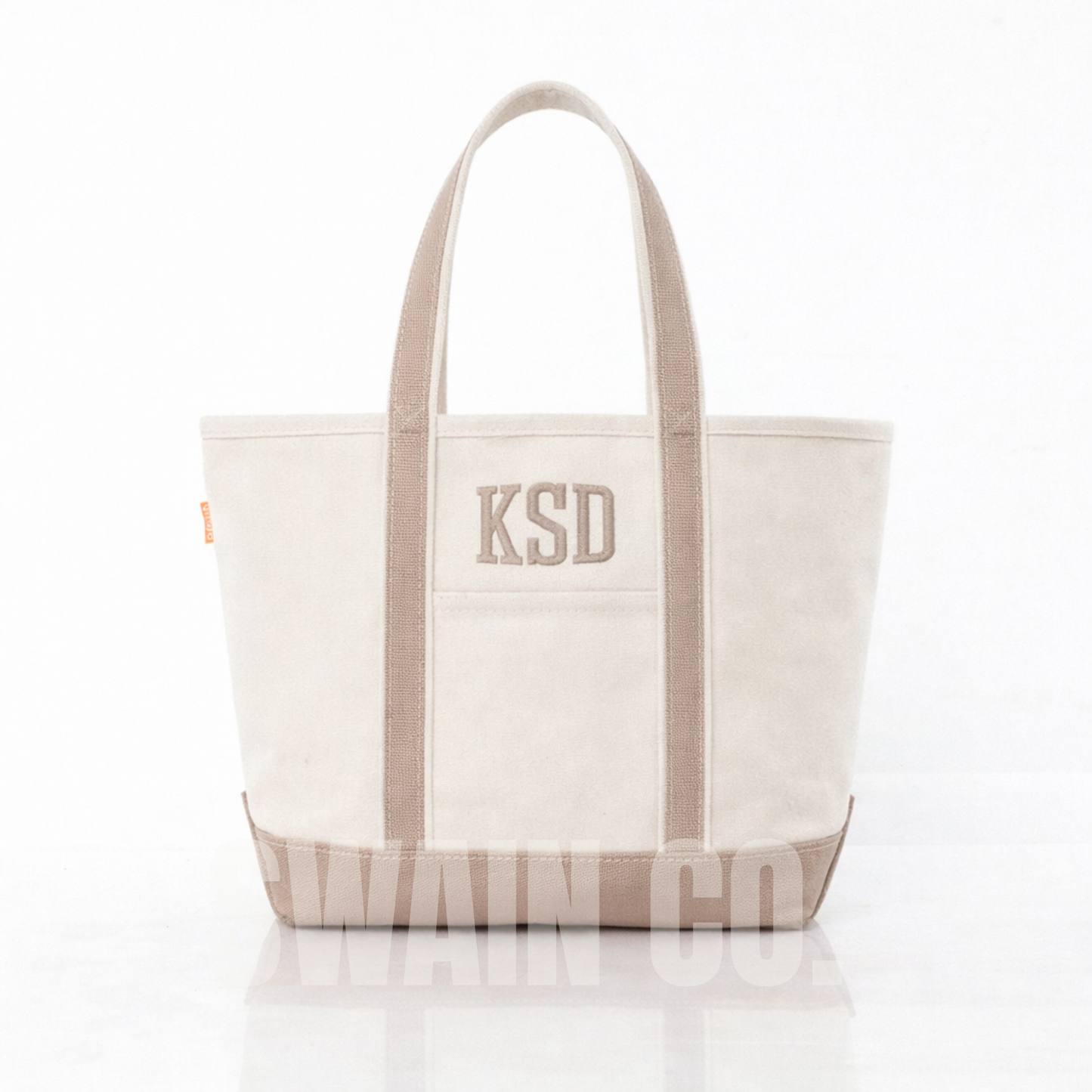 Personalized Monogram Tote Bag | Custom Initial Tote | Bridesmaid Gift | Bachelorette Party Bags | Beach Tote | Mom Bag | Canvas Tote