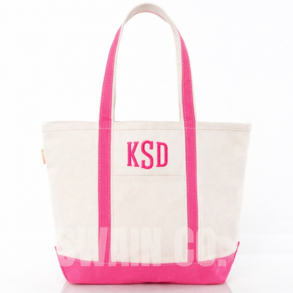 Personalized Monogram Tote Bag | Custom Initial Tote | Bridesmaid Gift | Bachelorette Party Bags | Beach Tote | Mom Bag | Canvas Tote
