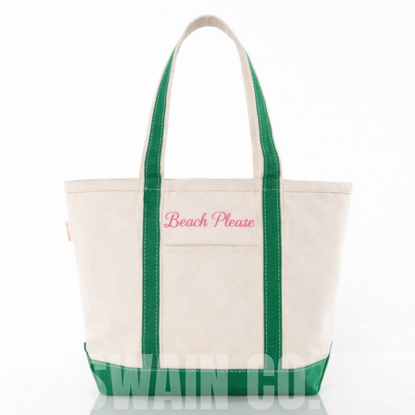 Personalized Monogram Tote Bag | Custom Initial Tote | Bridesmaid Gift | Bachelorette Party Bags | Beach Tote | Mom Bag | Canvas Tote