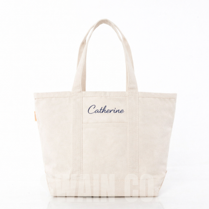 Personalized Monogram Tote Bag | Custom Initial Tote | Bridesmaid Gift | Bachelorette Party Bags | Beach Tote | Mom Bag | Canvas Tote