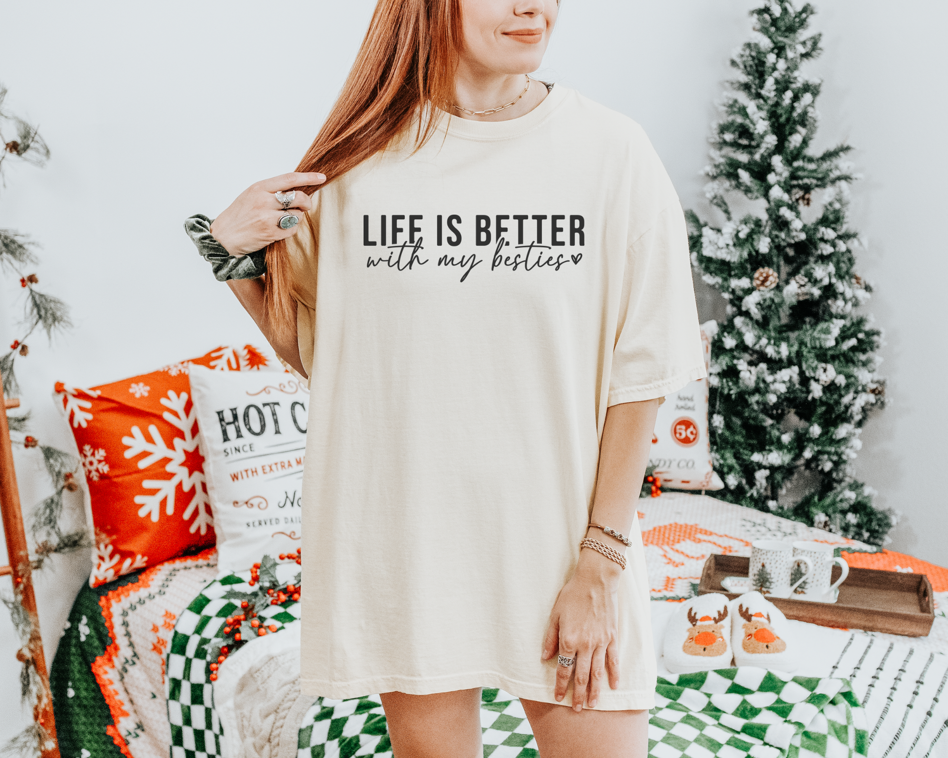 Life is Better with my Besties Tee - Swain Co. Designs & Apparel