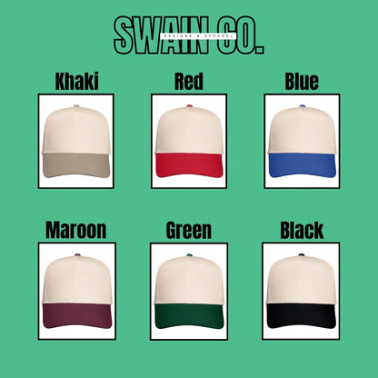 Upside Down “DANCER” Embroidered Hat – Trendy Dance Mom / Studio Gift / Team Merch / Competition Accessory / Personalized