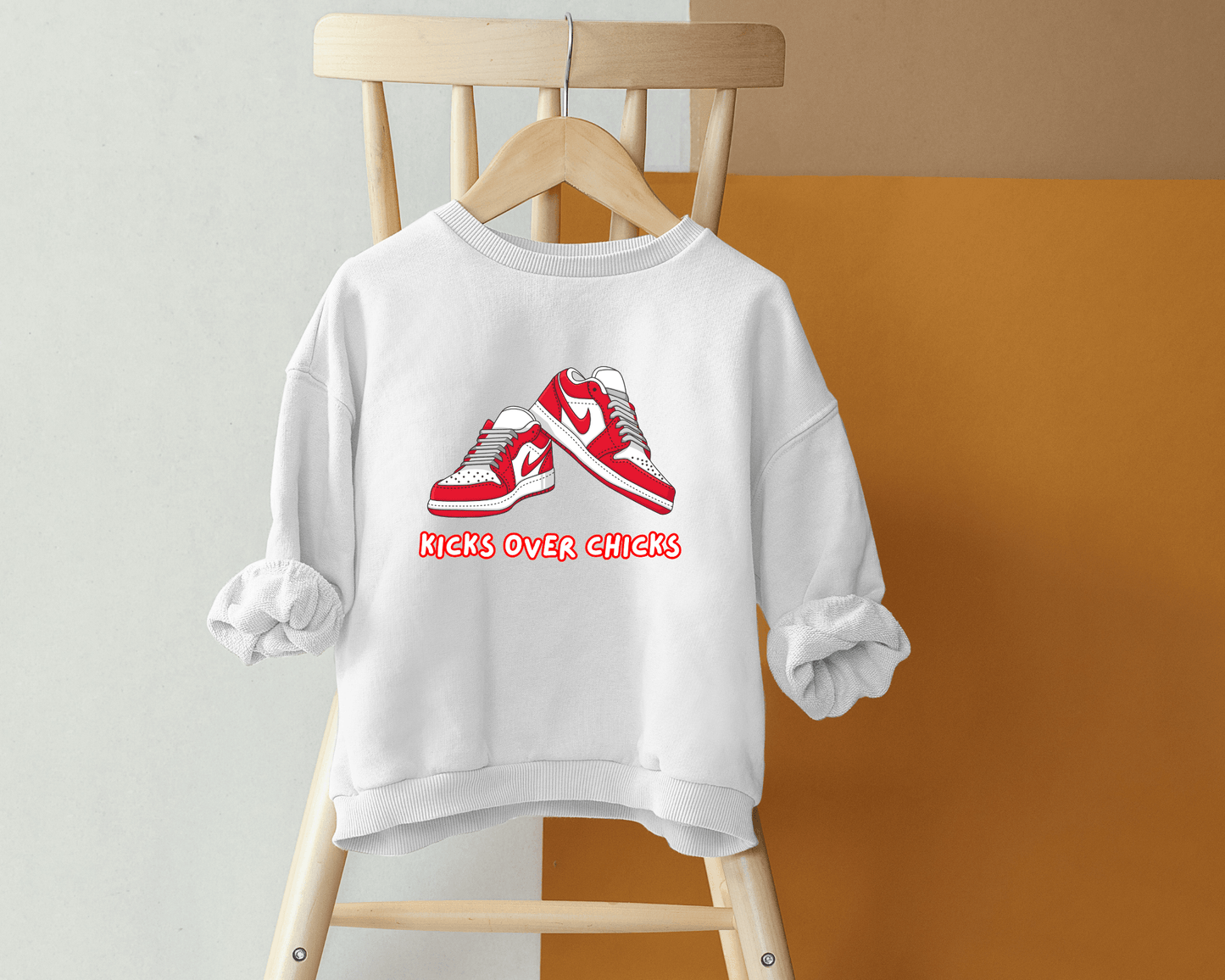 Kicks before Chicks Boys Valentine’s T-Shirt