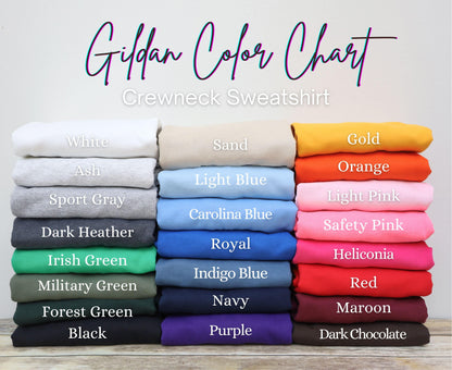 Personalized Baseball Bow Embroidered Crewneck | Custom Team Sweatshirt | Name or Number Sleeve | Baseball Mom Pullover