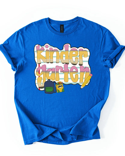 Back to School Shirt – First Day of School Tee – Preschool to 5th Grade Shirt – Youth & Toddler Sizes – Grade Level T-Shirt