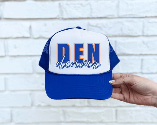 Denver Trucker Hat - Swain Co. Designs & Apparel