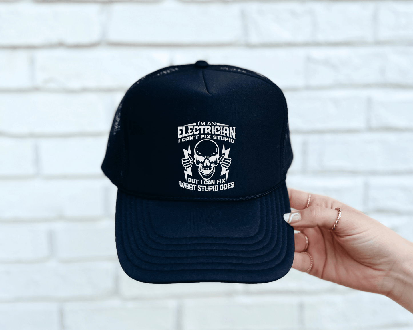 Electrician Trucker Hat - Swain Co. Designs & Apparel