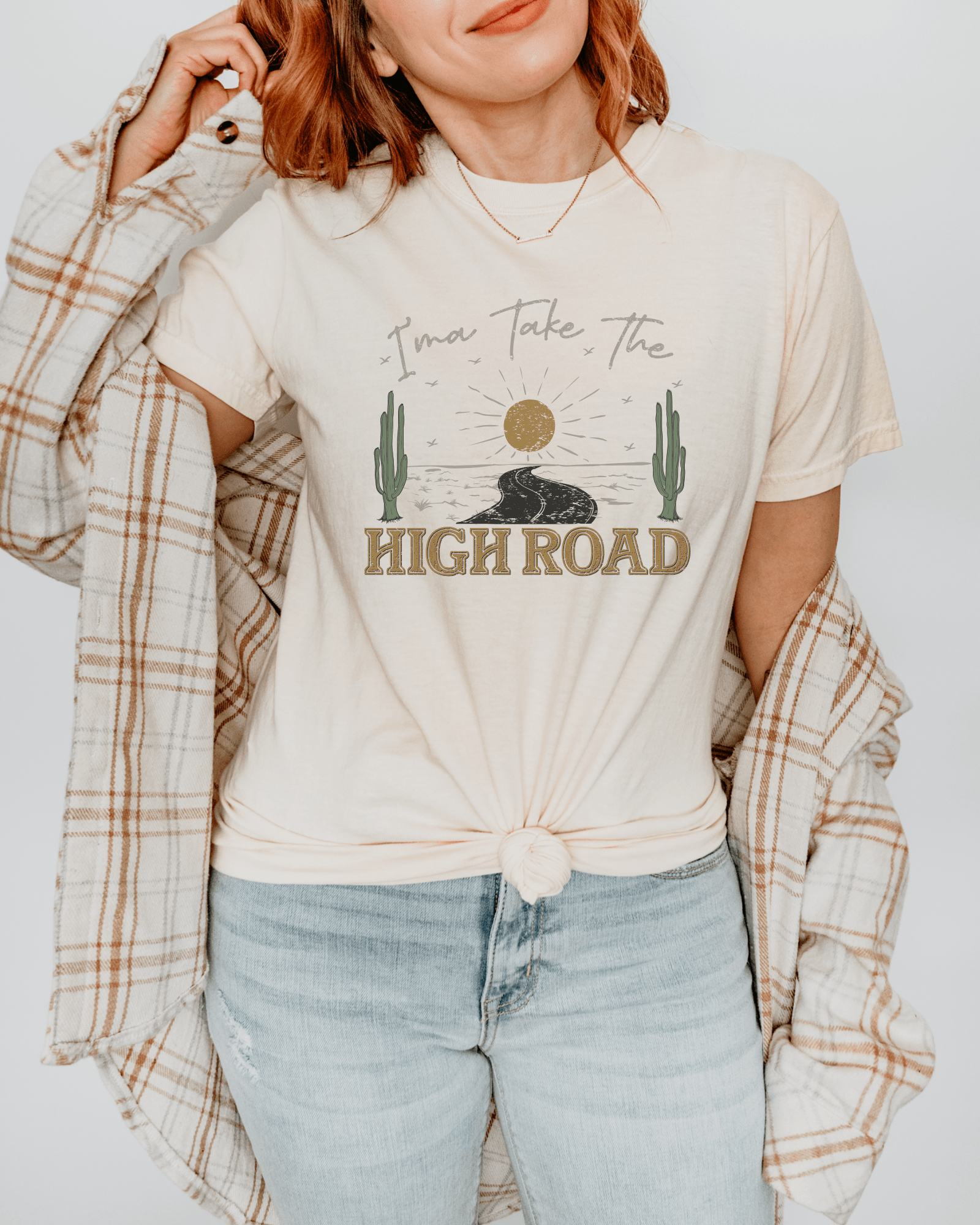 High Road Tee or Crewneck Sweatshirt - Swain Co. Designs & Apparel