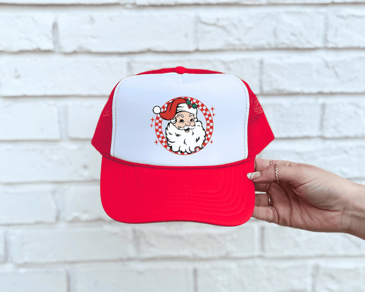 Santa Christmas Trucker Hat - Swain Co. Designs & Apparel