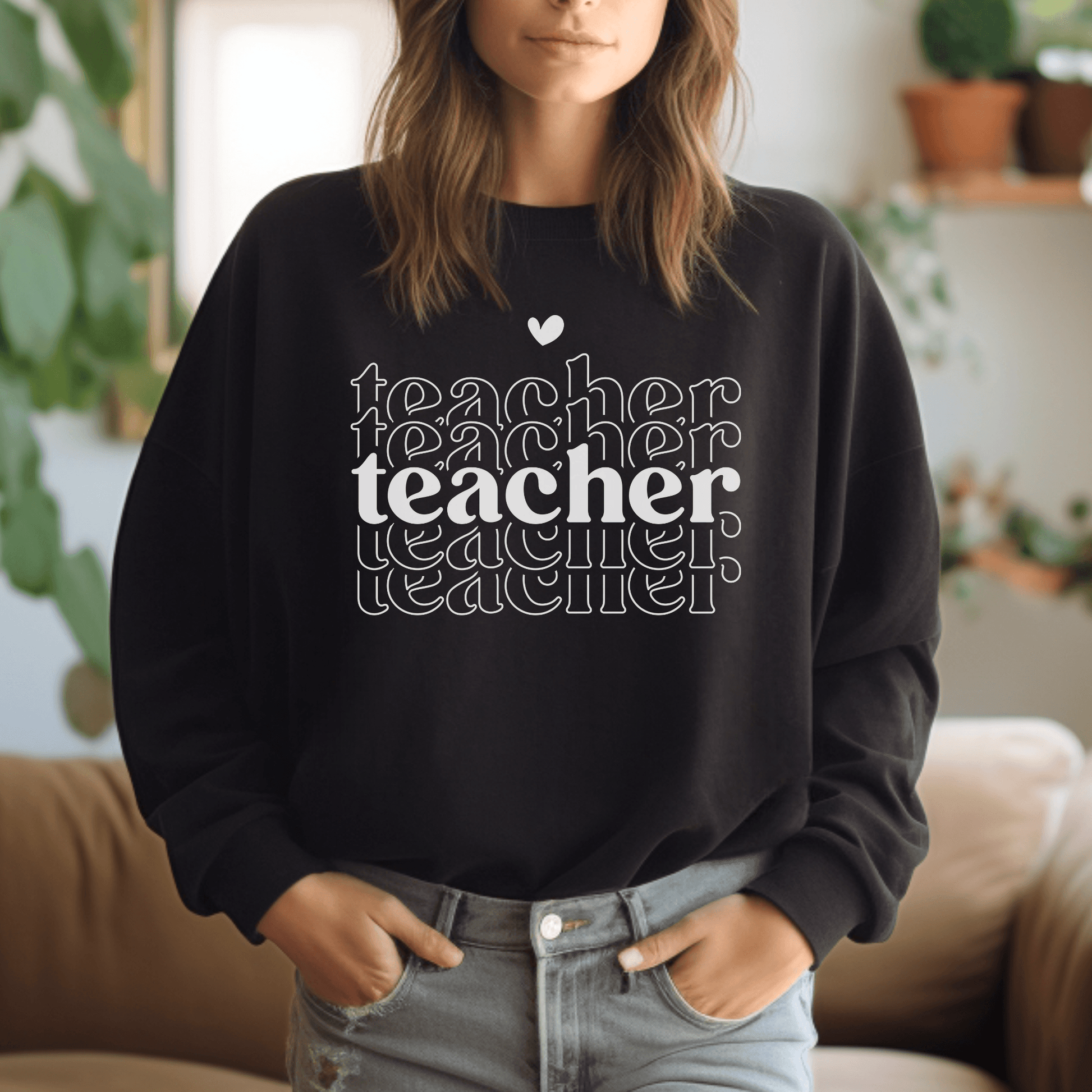 Teacher Tee or Crewneck Sweatshirt - Swain Co. Designs & Apparel