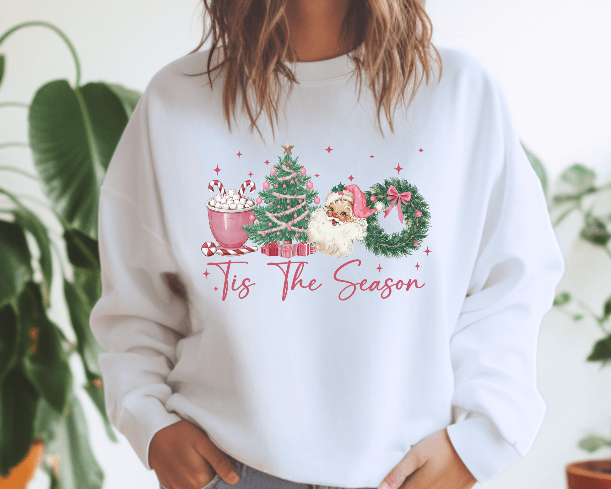 Tis The Season Christmas Tee or Crewneck Sweatshirt - Swain Co. Designs & Apparel