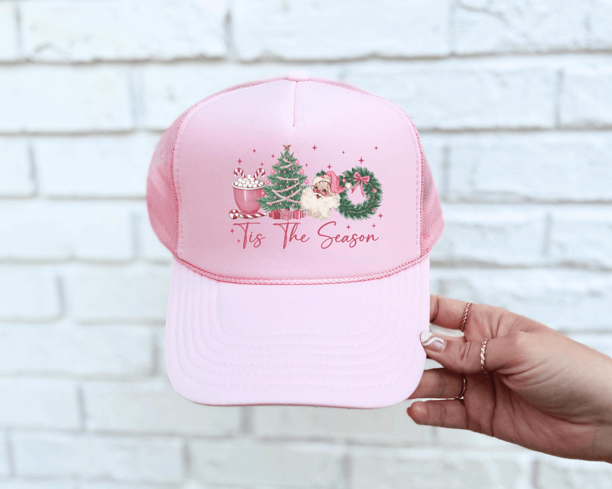 Tis The Season Christmas Trucker Hat - Swain Co. Designs & Apparel